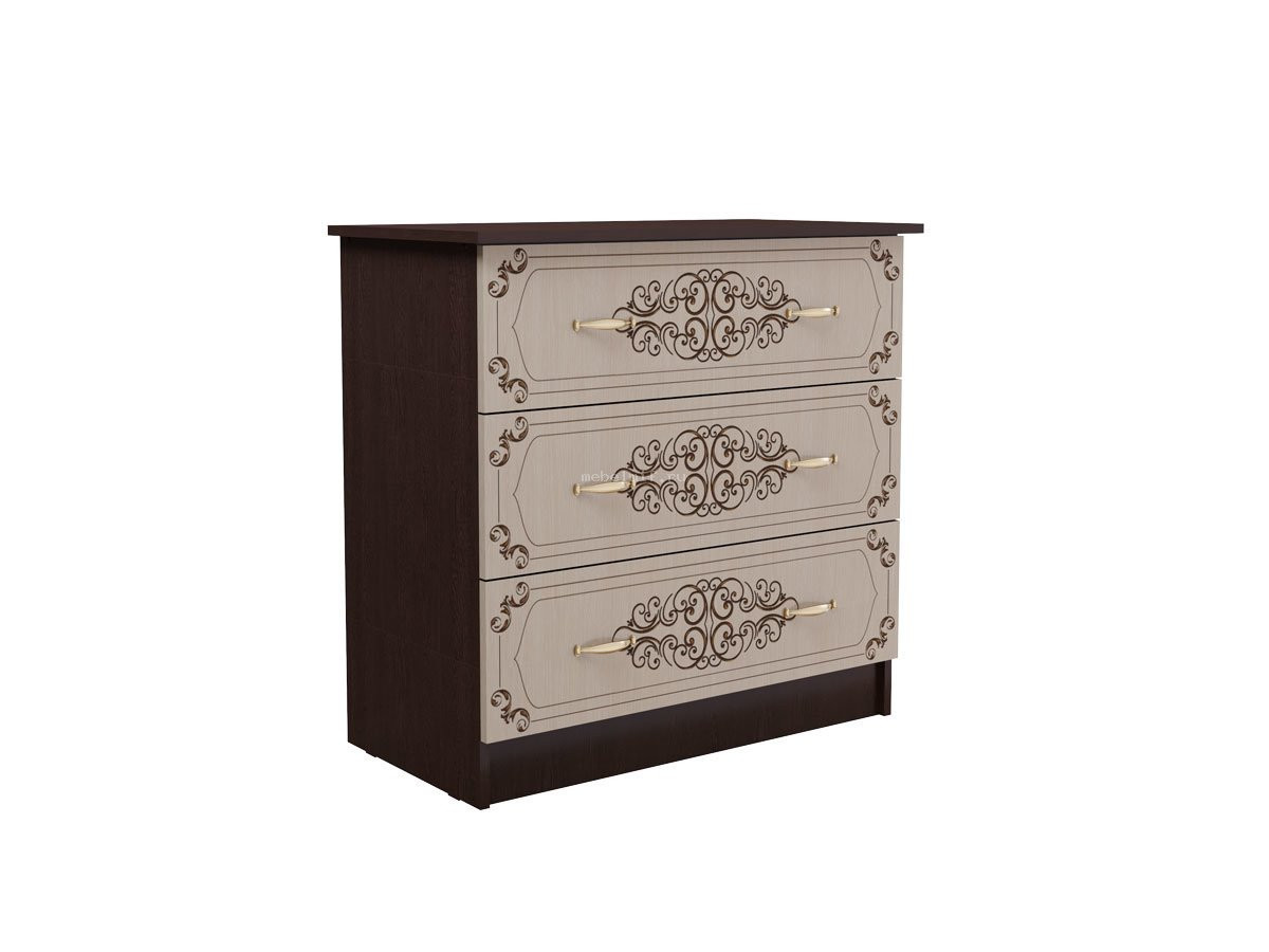 Комод Жаклин Венге/Белфорт (Ш-840 х В-816 х Г-440 мм)