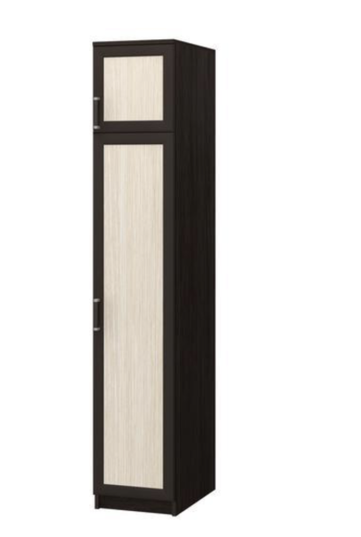 Шкаф Одностворчатый Майа Венге/Белфорт (Ш-450 х В-2216 х Г-550 мм)