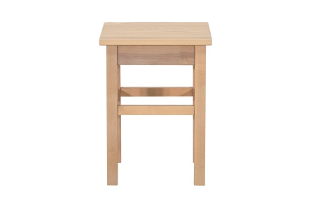 Табурет на прямых ножках массив выбеленная береза