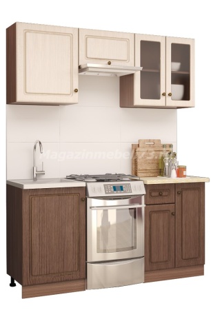 Кухонный Гарнитур Прага-2  МДФ 1600мм