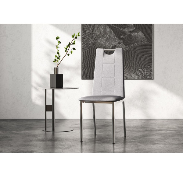 Комплект стульев Орлеан (4 шт), черный велюр бурый