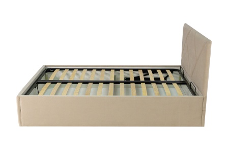 Кровать Лима 1.4 м бежевая